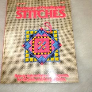 BOOK Dictionary of Needlepoint Stitches, a Golden book